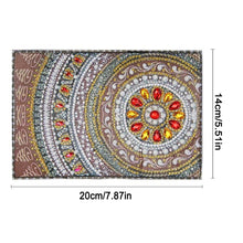 Load image into Gallery viewer, Special Shape Flower DIY Diamond Passport Case PU Diamond Art Passport Protector