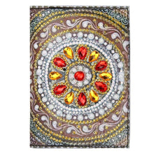 Load image into Gallery viewer, Special Shape Flower DIY Diamond Passport Case PU Diamond Art Passport Protector
