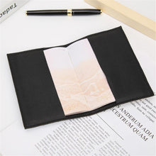 Load image into Gallery viewer, Special Shape Flower DIY Diamond Passport Case PU Diamond Art Passport Protector
