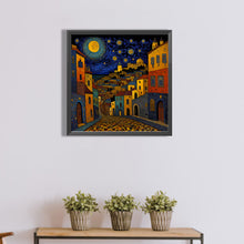 Load image into Gallery viewer, Diamond Painting - Full Round - colorful house (40*40CM)