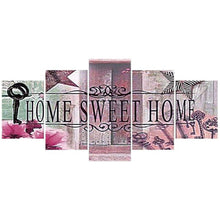 Load image into Gallery viewer, Diamond Painting - Full Round - HOME calligraphy and painting (95*45CM)