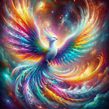 Load image into Gallery viewer, Diamond Painting - Full Round - Phoenix bird (50*50CM)