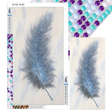 Load image into Gallery viewer, Diamond Painting - Full Round - Falling feathers (45*85CM)
