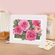 Load image into Gallery viewer, Flower Full Drill Diamond Painting 5D DIY Diamond Painting Craft Diamond Art Kit