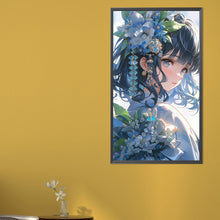Load image into Gallery viewer, AB Diamond Painting - Full Round - Girl in kimono (40*70CM)