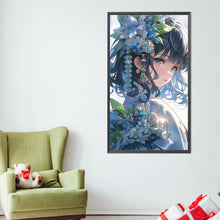 Load image into Gallery viewer, AB Diamond Painting - Full Round - Girl in kimono (40*70CM)