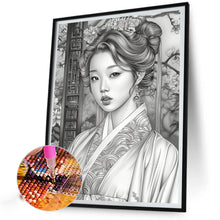 Load image into Gallery viewer, Diamond Painting - Full Round - Ancient beauty (40*55CM)