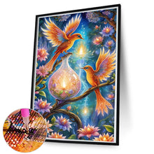 Load image into Gallery viewer, Diamond Painting - Full Round - Colorful bird and flower (50*80CM)