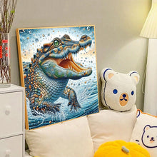 Load image into Gallery viewer, Diamond Painting - Full Round - Crocodile (40*40CM)