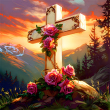Load image into Gallery viewer, Diamond Painting - Full Round - Cross (30*30CM)