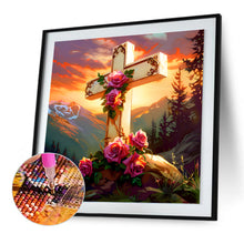 Load image into Gallery viewer, Diamond Painting - Full Round - Cross (30*30CM)