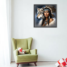 Load image into Gallery viewer, Diamond Painting - Full Round - Girl (40*40CM)