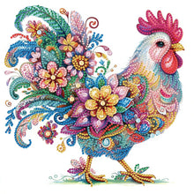 Load image into Gallery viewer, Diamond Painting - Partial Special Shaped - Chicken (30*30CM)
