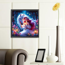 Load image into Gallery viewer, Diamond Painting - Full Round - Ariel and white horse (40*40CM)