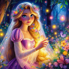 Load image into Gallery viewer, Diamond Painting - Full Round - Princess Rapunzel (40*40CM)