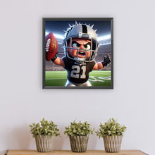 Load image into Gallery viewer, Diamond Painting - Full Round - Oakland Raiders Football (30*30CM)