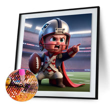Load image into Gallery viewer, Diamond Painting - Full Round - Dallas Cowboys Football (30*30CM)