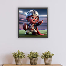 Load image into Gallery viewer, Diamond Painting - Full Round - Dallas Cowboys Football (30*30CM)