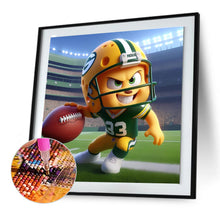 Load image into Gallery viewer, Diamond Painting - Full Round - Green Bay Packers Football (30*30CM)