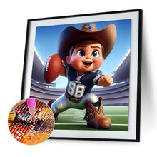 Load image into Gallery viewer, Diamond Painting - Full Round - New England Patriots Football (30*30CM)