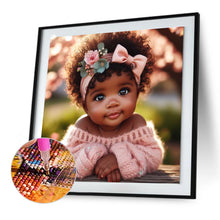 Load image into Gallery viewer, Diamond Painting - Full Round - Pink Girl (30*30CM)