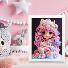Load image into Gallery viewer, Girl Diamond Art Painting Kits with Frame Cartoon Characters Diamond Art Kits