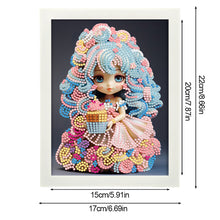 Load image into Gallery viewer, Girl Diamond Art Painting Kits with Frame Cartoon Characters Diamond Art Kits