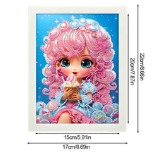 Load image into Gallery viewer, Girl Diamond Art Painting Kits with Frame Cartoon Characters Diamond Art Kits