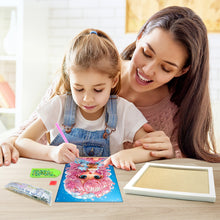 Load image into Gallery viewer, Girl Diamond Art Painting Kits with Frame Cartoon Characters Diamond Art Kits