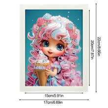Load image into Gallery viewer, Girl Diamond Art Painting Kits with Frame Cartoon Characters Diamond Art Kits