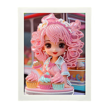 Load image into Gallery viewer, Girl Diamond Art Painting Kits with Frame Cartoon Characters Diamond Art Kits