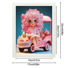Load image into Gallery viewer, Girl Diamond Art Painting Kits with Frame Cartoon Characters Diamond Art Kits