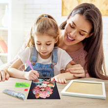 Load image into Gallery viewer, Girl Diamond Art Painting Kits with Frame Cartoon Characters Diamond Art Kits