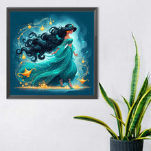 Load image into Gallery viewer, Diamond Painting - Full Round - Disney Princess Jasmine (40*40CM)