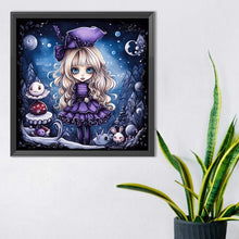 Load image into Gallery viewer, Diamond Painting - Full Round - Girl (40*40CM)