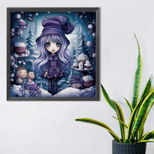 Load image into Gallery viewer, Diamond Painting - Full Round - Girl (40*40CM)