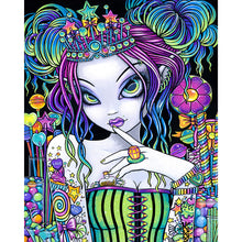 Load image into Gallery viewer, Diamond Painting - Full Round - Girl (40*50CM)