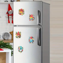 Load image into Gallery viewer, 5Pcs Acrylic Special Shape Fruit Popsicles Fridge Stickers for Car Mailbox Decor