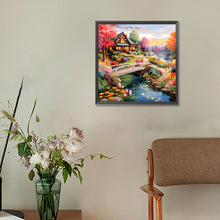 Load image into Gallery viewer, Diamond Painting - Full Round - Village Scenery (30*30CM)