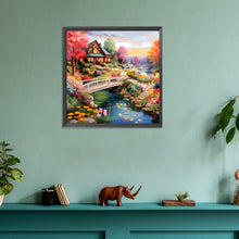 Load image into Gallery viewer, Diamond Painting - Full Round - Village Scenery (30*30CM)
