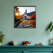 Load image into Gallery viewer, Diamond Painting - Full Round - Village Scenery (30*30CM)