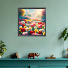Load image into Gallery viewer, Diamond Painting - Full Round - Village Scenery (30*30CM)
