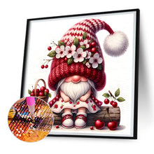 Load image into Gallery viewer, Diamond Painting - Full Round - Gnome with Fruit and Flowers (30*30CM)