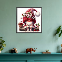 Load image into Gallery viewer, Diamond Painting - Full Round - Gnome with Fruit and Flowers (30*30CM)