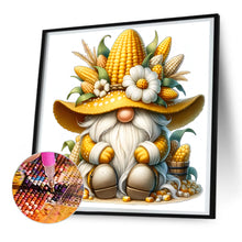 Load image into Gallery viewer, Diamond Painting - Full Round - Gnome with Fruit and Flowers (30*30CM)