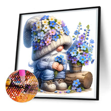 Load image into Gallery viewer, Diamond Painting - Full Round - Gnome with Fruit and Flowers (30*30CM)