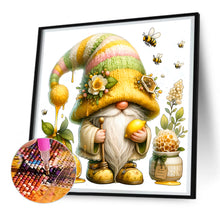 Load image into Gallery viewer, Diamond Painting - Full Round - Gnome with Fruit and Flowers (30*30CM)