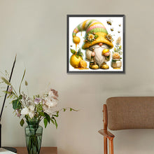 Load image into Gallery viewer, Diamond Painting - Full Round - Gnome with Fruit and Flowers (30*30CM)
