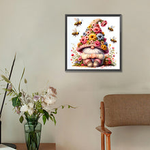 Load image into Gallery viewer, Diamond Painting - Full Round - Gnome with Fruit and Flowers (30*30CM)