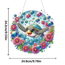 Load image into Gallery viewer, PET Double Sided Special Shaped Animal DIY Diamond Painting Hanging Home Decor